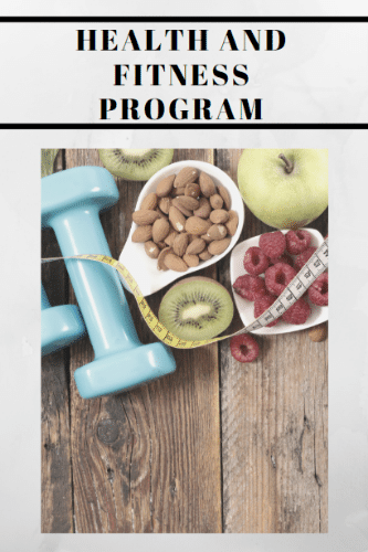 Health And Fitness Program